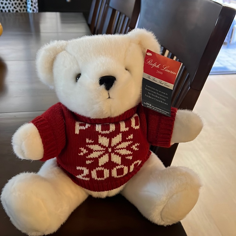 NWT Ralph Lauren 2000 Bear
